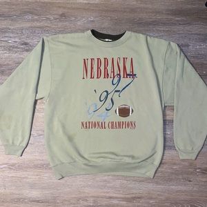 Vintage Men’s Nebraska Crewneck